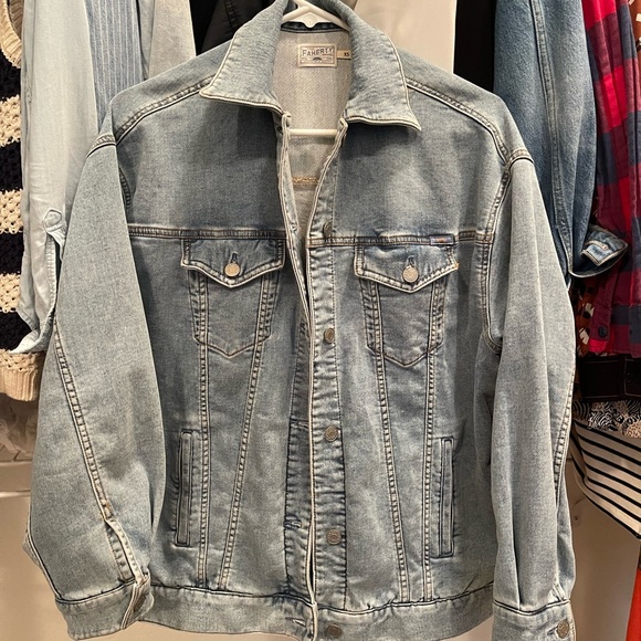 Faherty stretch terry trucker jacket - Picture 6 of 11